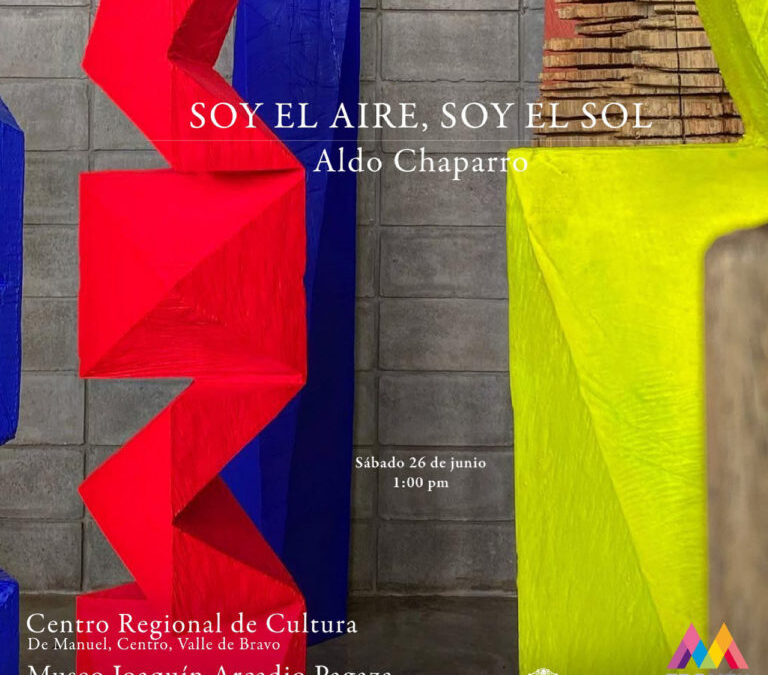 Aldo Chaparro en el Centro Regional de Cultura y el Museo Joaquín Arcadio Pagaza